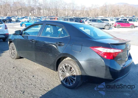 2015 Toyota Corolla S Plus из США, поврежденный, VIN 2T1BURHE6FC386925